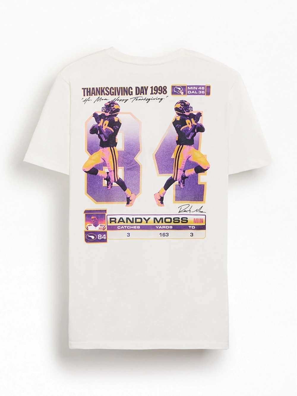 Mitchell & Ness Randy Moss 1998 Vikings T-Shirt